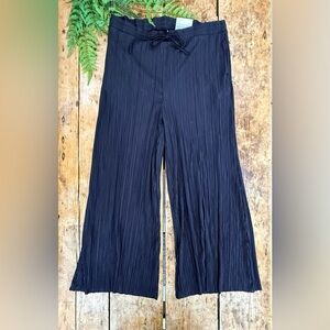 Serra Black Wide Leg Pants NWT